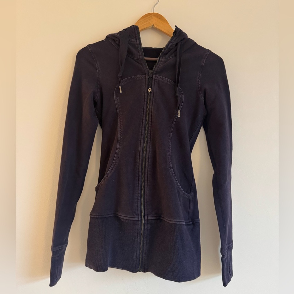 Lululemon Scuba Zip Up Hoodie Long